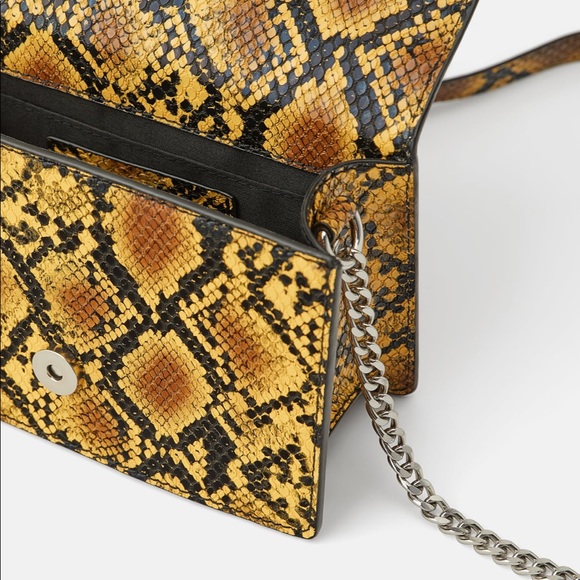 Zara Animal Print Crossbody Bag - Picture 6 of 7